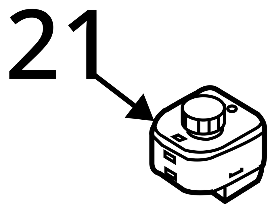 Interruptor principal de ventana eléctrica de la puerta izquierda del conductor Volkswagen CC 2009-2017 DPMY5 Foto 4 de 4