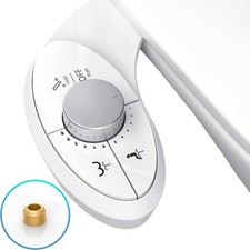 Ultra-Slim Bidet Attachment for Toilet - Effortless Non-Electric Self-Cleanin