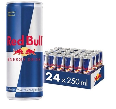 Red Bull Energy Drink 250ml x 24 Dosen inkl Pfand 