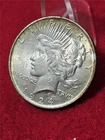 1924 CIRCULATED 90% SILVER PEACE DOLLAR  ME VS YOU   VF/XF      #T4446