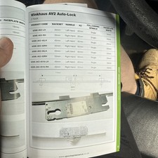 Winkhaus AV2 Automatic Locking 2 Hooks 35mm RH (2352122) GRAB A BARGAIN. NEW