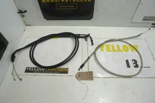 YAMAHA XVS1100 DRAGSTAR  THROTTLE AND CHOKE CONTROL CABLES  ((LOC-B))