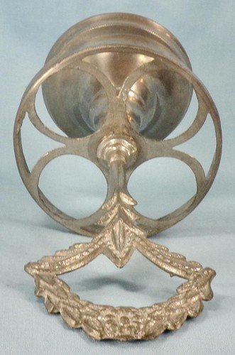 Gillinder American Shield Castor Set Centennial Childs Toy Pewter Frame Antique - Picture 15 of 17