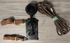 MICROFONO PETTORALE MILITARE MODELLO T-26 ANNI 40