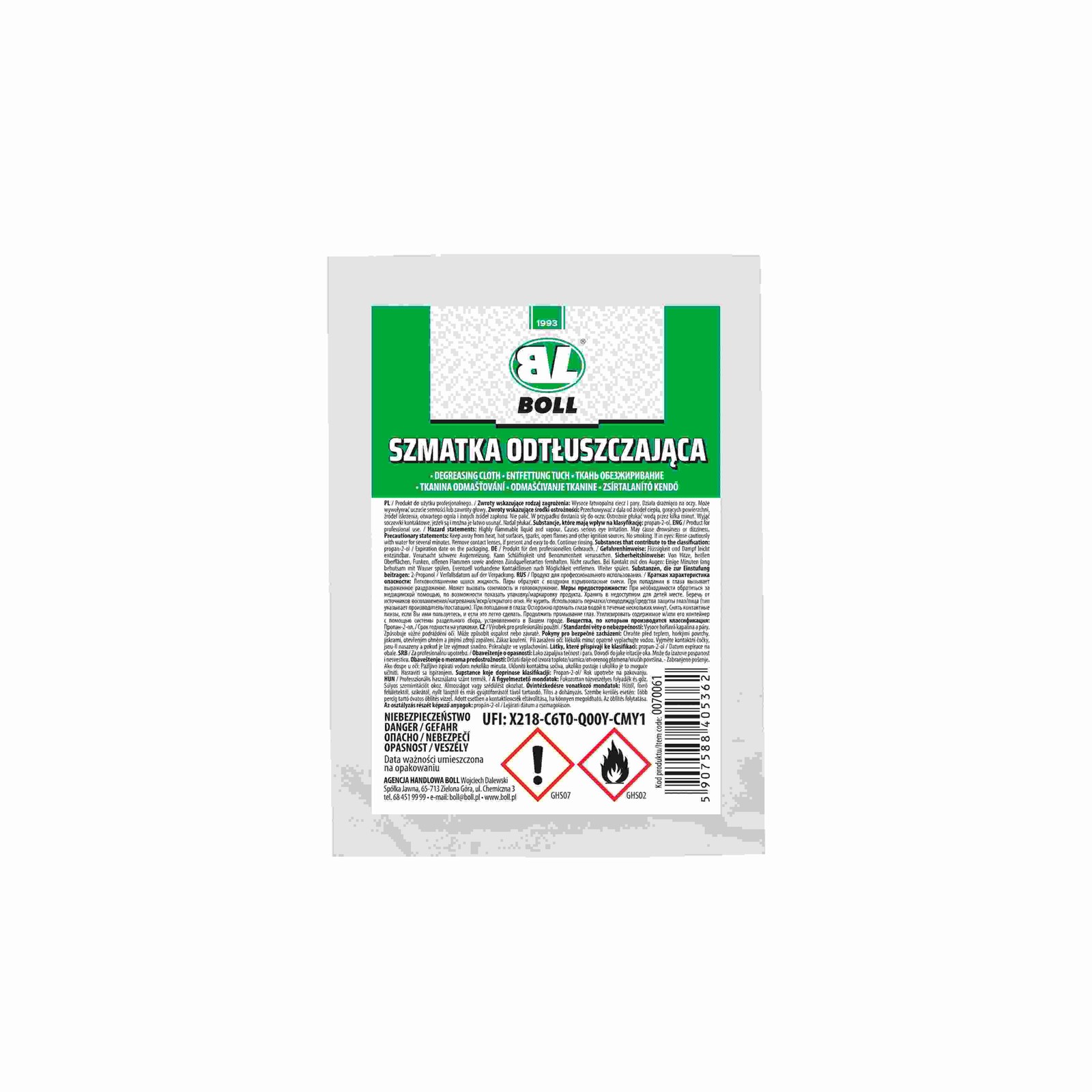 2x ✅Fits BOLL 0070061 degreasing cloth ⭐UK Seller⭐ - Image 3