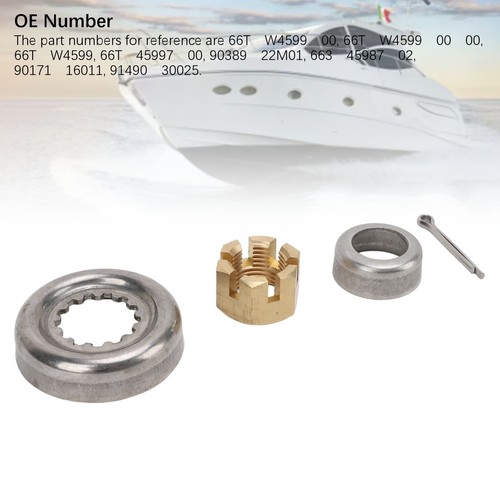 Propeller Nut Kit 66T‑45997‑00 Metal Marine Prop Nut Installation Hardware Kit - Picture 20 of 22