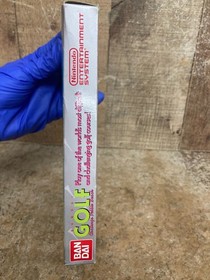 Bandai Golf Pebble Beach Nintendo NES Video Game - New Open Box