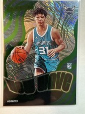 2024-25 Revolution Basketball Tidjane Dalaun New Wave (RC) Green Storm /99