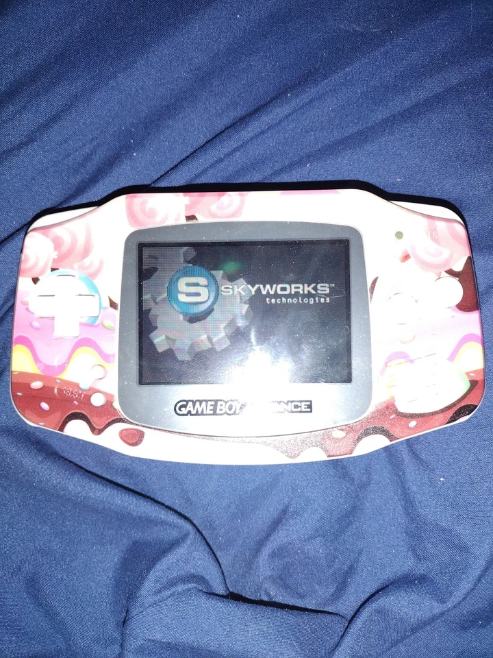 Nintendo Game Boy Advance Handheld System With Custom Shell (READ DESC) - Image 2 of 4