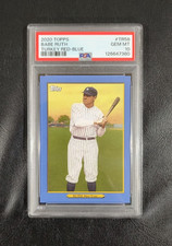 2020 Topps Turkey Red Blue /50 #TR58 Babe Ruth PSA 10 **POP 1**