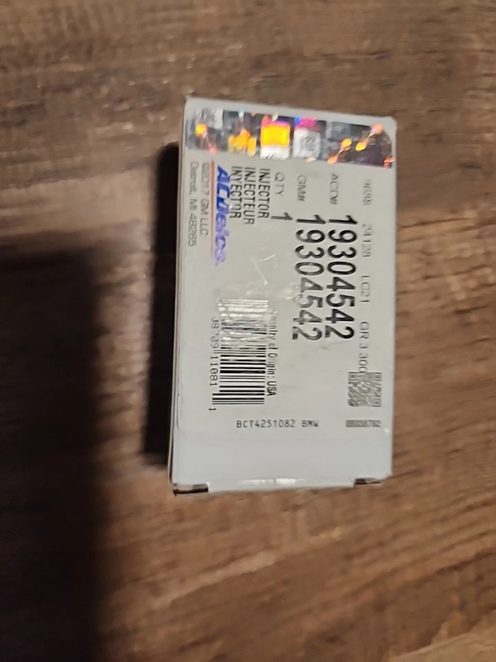 19304542 CA Delco inyector de combustible gasolina para Olds De Ville Oldsmobile Aurora DeVille Foto 3 de 3