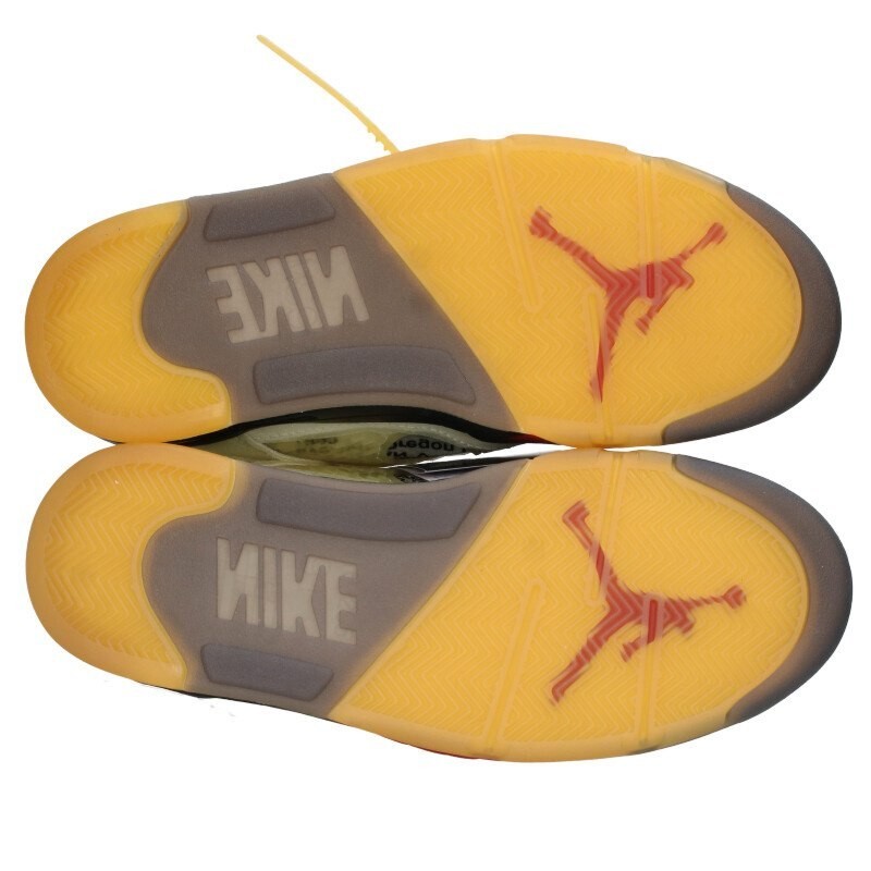 Nike Off White  AIR JORDAN 5 SAIL DH8565 100  27cm thumbnail 3