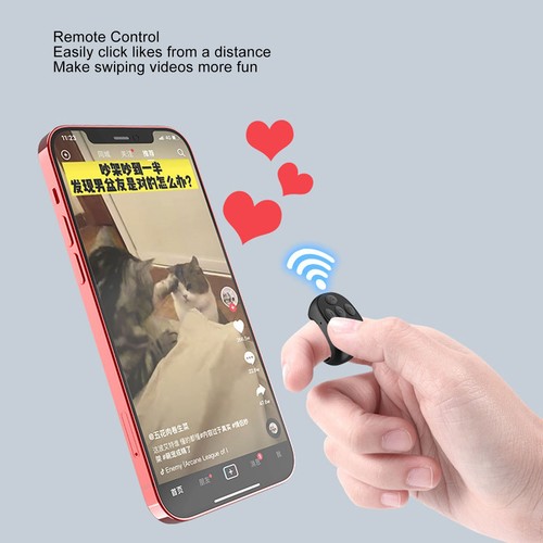 Phone Remote Controller Ring Page Turning Shutter Remote Scrolling - Photo 12 sur 12