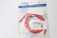 1-Pk NTW Cat6 Snagless Unshielded RJ45 Ethernet Network Patch Cable Red 10 Ft