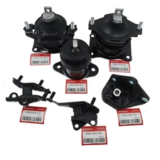 6 OEM Engine Motor & Transmission Mount Set For 2003-2007 Honda Accord 2.4L Auto