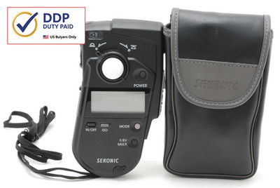 [N MINT w/Case] Sekonic Multi Master L-408 Light Exposure Meter from Japan