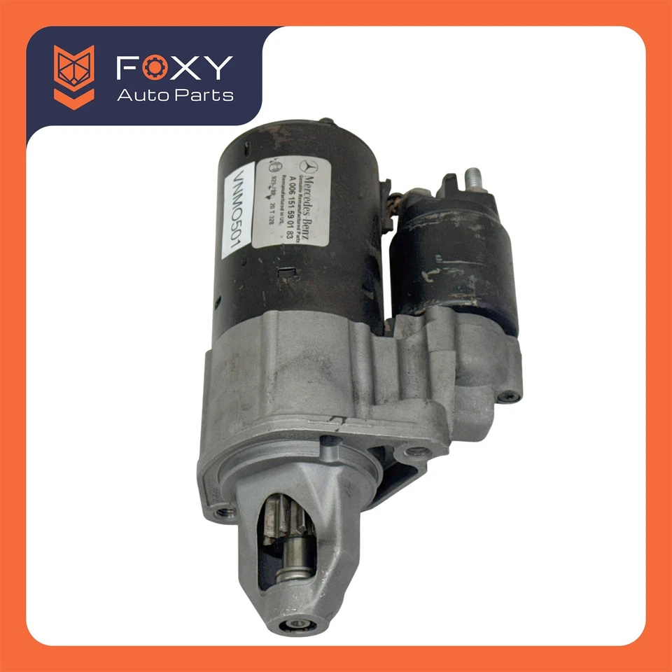 06-13 Mercedes GL ML500 E350 C300 S550 CL550 Motor de arranque Bosch OEM Foto 4 de 4