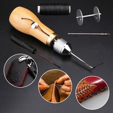 Leather Sewing Awl Hand Sewing Tools Leathercraft Craft Supplies Stitching Awl