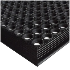 -Anti-Fatigue Outdoor Drainage with Non-Slip Backing Heavy Duty Mat for Resta...