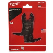 Milwaukee Tool 49-25-2281 OPEN-LOK 5-in-1 Drywall Oscillating Tool Blade