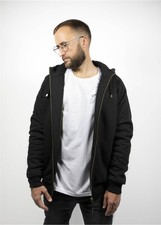 John Doe Hoodie Men Herren Kapuzenjacke cooles Gangsterhoody mit viel Aramid