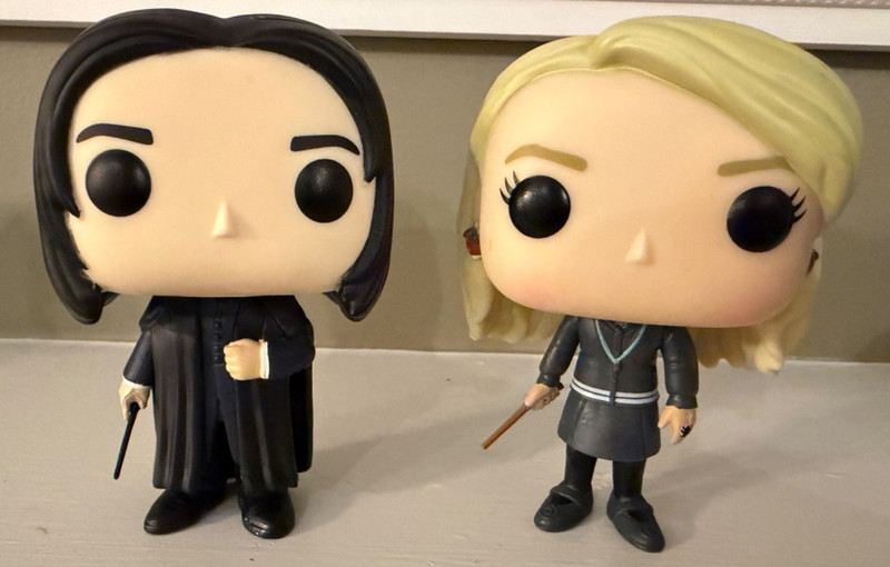 Harry Potter Severus Snape #05 & Luna Lovegood #14 FUNKO Pop! Vinyl Figure LOT!!