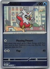 Delibird 018/086 Uncommon Chaos Rising Pokemon Reverse Holo Near Mint