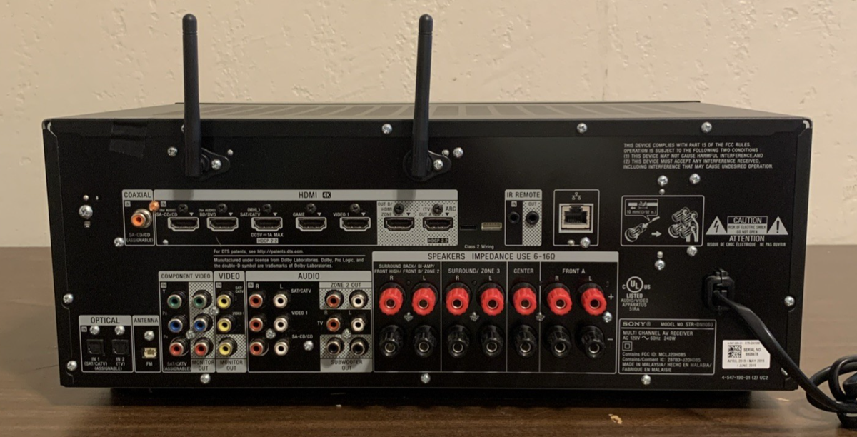 SONY STR-DN1060 マルチチャンネルAVレシーバ Sony STR-DN1060 7.2 Channel Receiver for sale online | eBay