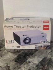RCA RPJ119 WVGA 150 in. Home Video Projector 1080P White SON