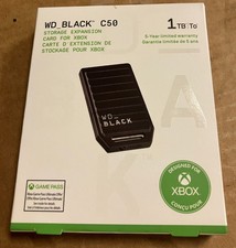 1TB NVMe SSD Expansion Card For Xbox Series X S WD_Black Storage NEW