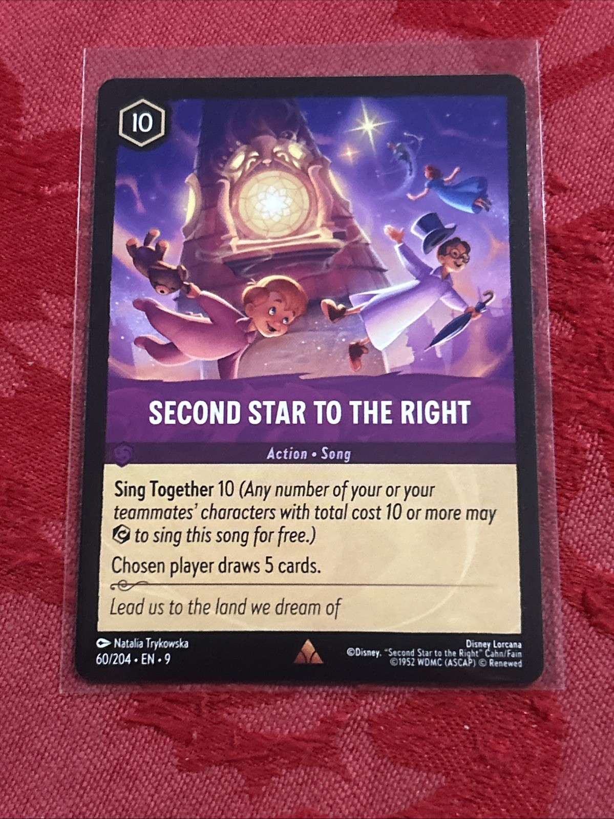 Disney Lorcana - Fabled - Second Star to the Right - 60/204
