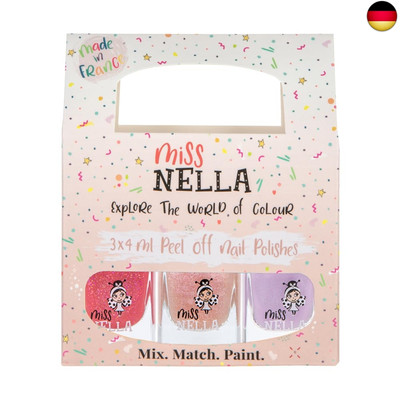 Miss Nella GOOD VIBES- Nagellack 3er Set: ABRACADABRA, SUGAR HUGS &