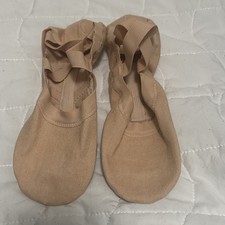 Bloch S0625L Synchrony Stretch Canvas Pink Ballet Dance Slippers New 6.5 c