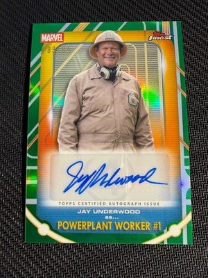 2026 Topps Finest Fantastic Four - Jay Underwood Powerplant Worker #1 Auto /99