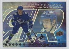 2024-25 Extended Series Rookie Reflections Gold 33/100 Jonathan Lekkerimaki 3d2