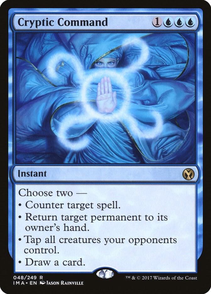 Cryptic Command NM #48 Iconic Masters MTG