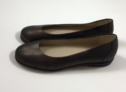 Scarpe ballerine slip-on donna SAS Scenic Bronze taglia 10,5 M nuove - Foto 2 di 4
