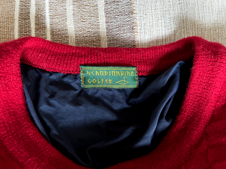 Ladies' Lined Wind Proof Golf Jumper Red Small UK 810 eBay