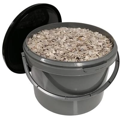 DIHL Poultry Oyster Shell Grit 3L Bucket Tub 3.5KG High Calcium, Aids Digestion