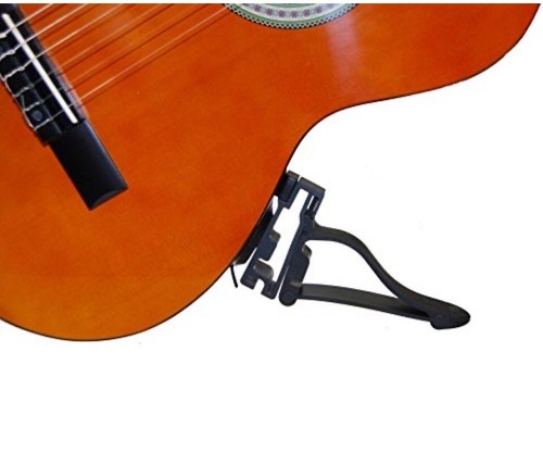 EFEL Basic guitar support RH Or LH Lift in inches: 1.5" - 6.75" Black  Nice! - Picture 13 of 13