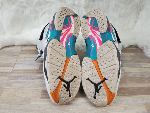 *NO RESERVE* Jordan 8 Retro South Beach 2018 305381-113 Size 11.5 - Picture 7 of 9