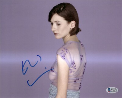 Emily Mortimer Sexy Signed Auto 8x10 PHOTO Beckett BAS COA | eBay