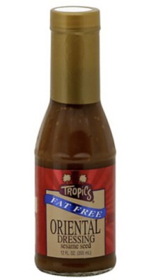 tropics Fat Free Original oriental Sesame salad dressing 12 Oz