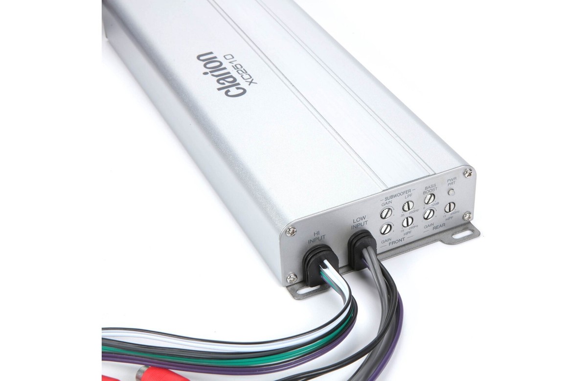 Clarion XC2510 Marine 5-Channel 700w Class-D Amplifier Powersprt