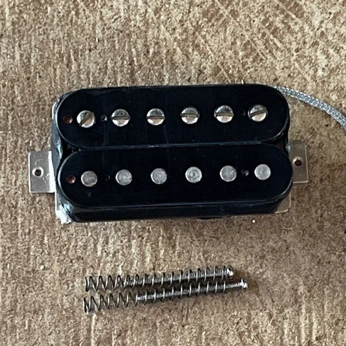 ‘16 Gibson 490R Neck Alnico II Humbucker Guitar Pickup Black PAF 2C