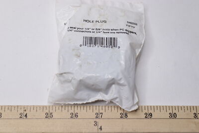 (50-Pk) Raindrip Hole Plug Black 1'' 646050B
