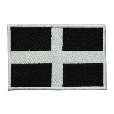 CORNWALL County Flag Iron On Patch Embroidered Badge For Clothes - Foto 2