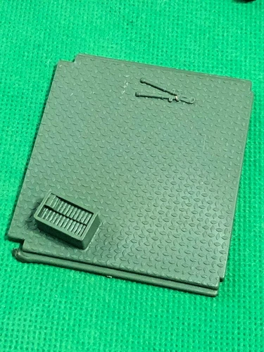 Vintage GI Joe ARAH 1984 Watch Tower FLOOR PANEL Battle Station Playset Part