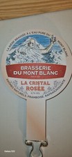 Médaillon de bière cavalier de pompe BRASSERIE DU MONT BLANC
