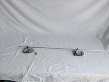 Tool Box Door Paddle Latch Kit 1/4" x 48" Alum Rod 2 Rod bushings -NO Latches